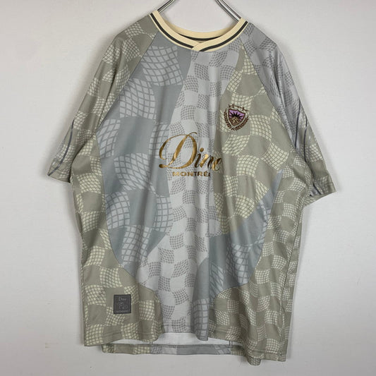 【中古品】【メンズ】 DIME ダイム CHECKERED HOME JERSEY チェッカー ホーム ジャージ トップス 半袖 Tシャツ ゲームシャツ 142-260304-ko-01-tei サイズ：L カラー：グレー 万代Net店
