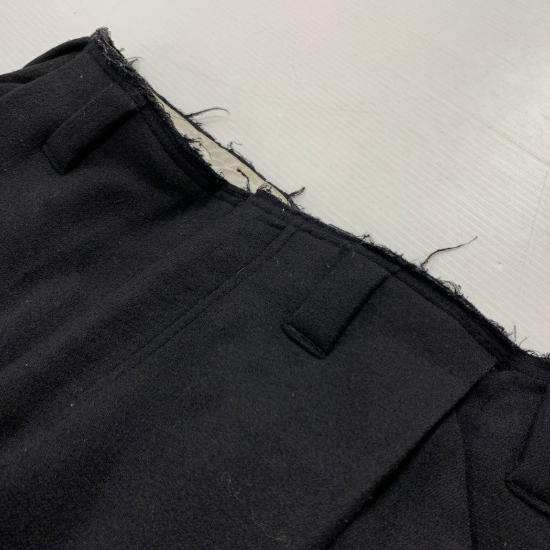 【中古品】【メンズ】 ADERERROR アーダーエラー BLACK CUTOFF TROUSERS BMADFWSA0202BK ブラック カットオフ トラウザーズ ボトムス 152-260304-ko-22-tei サイズ：M カラー：ブラック 万代Net店