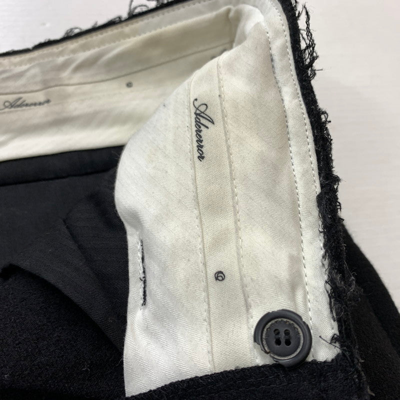 【中古品】【メンズ】 ADERERROR アーダーエラー BLACK CUTOFF TROUSERS BMADFWSA0202BK ブラック カットオフ トラウザーズ ボトムス 152-260304-ko-22-tei サイズ：M カラー：ブラック 万代Net店