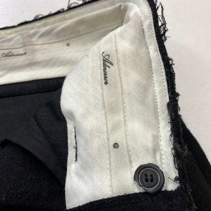【中古品】【メンズ】 ADERERROR アーダーエラー BLACK CUTOFF TROUSERS BMADFWSA0202BK ブラック カットオフ トラウザーズ ボトムス 152-260304-ko-22-tei サイズ：M カラー：ブラック 万代Net店