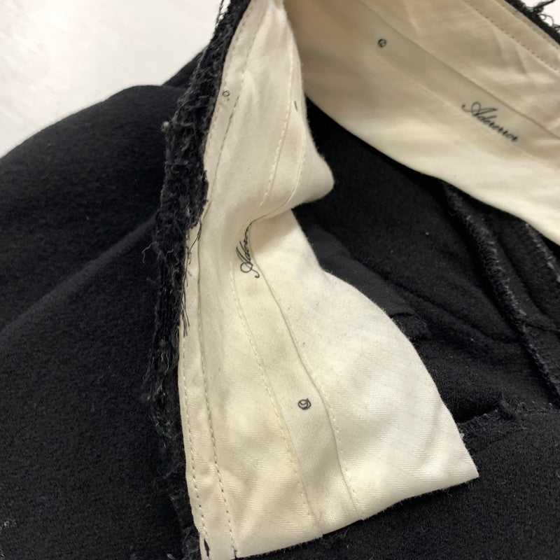 【中古品】【メンズ】 ADERERROR アーダーエラー BLACK CUTOFF TROUSERS BMADFWSA0202BK ブラック カットオフ トラウザーズ ボトムス 152-260304-ko-22-tei サイズ：M カラー：ブラック 万代Net店