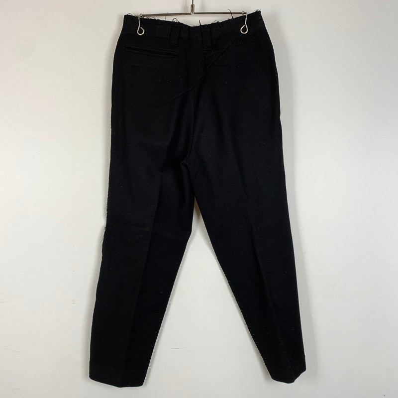 【中古品】【メンズ】 ADERERROR アーダーエラー BLACK CUTOFF TROUSERS BMADFWSA0202BK ブラック カットオフ トラウザーズ ボトムス 152-260304-ko-22-tei サイズ：M カラー：ブラック 万代Net店