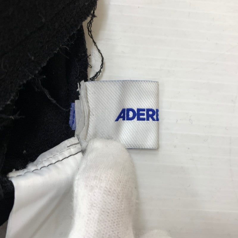 【中古品】【メンズ】 ADERERROR アーダーエラー BLACK CUTOFF TROUSERS BMADFWSA0202BK ブラック カットオフ トラウザーズ ボトムス 152-260304-ko-22-tei サイズ：M カラー：ブラック 万代Net店