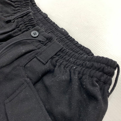 【現状渡し品】【メンズ】 Y-3 ワイスリー CLASSIC WOOL FLANNEL CARGO PANTS GK4592 クラシック ウール フランネル カーゴパンツ ボトムス 153-260304-ko-21-tei サイズ：M カラー：ブラック 万代Net店