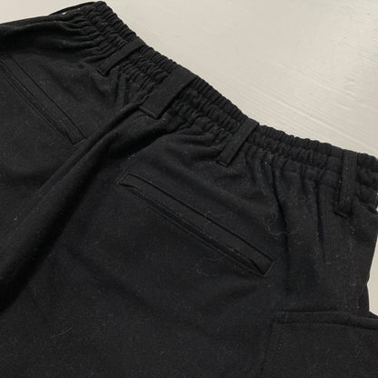 【現状渡し品】【メンズ】 Y-3 ワイスリー CLASSIC WOOL FLANNEL CARGO PANTS GK4592 クラシック ウール フランネル カーゴパンツ ボトムス 153-260304-ko-21-tei サイズ：M カラー：ブラック 万代Net店