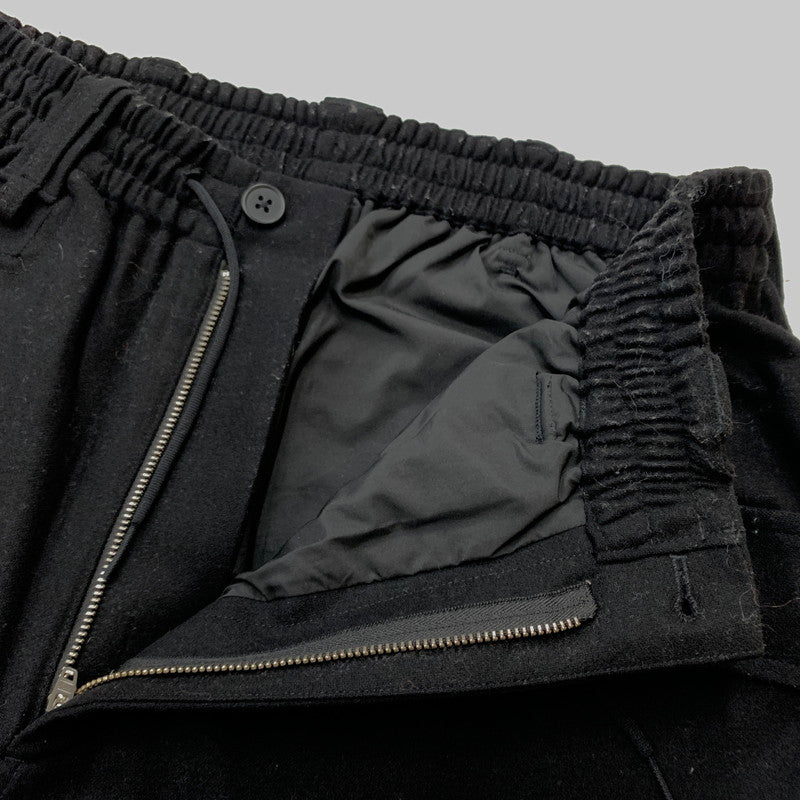 【現状渡し品】【メンズ】 Y-3 ワイスリー CLASSIC WOOL FLANNEL CARGO PANTS GK4592 クラシック ウール フランネル カーゴパンツ ボトムス 153-260304-ko-21-tei サイズ：M カラー：ブラック 万代Net店