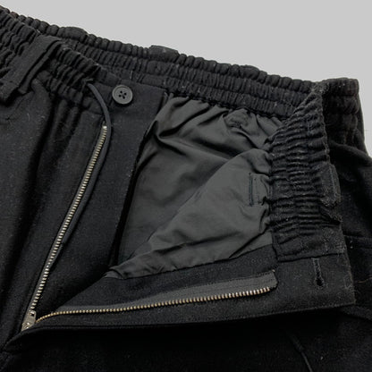 【現状渡し品】【メンズ】 Y-3 ワイスリー CLASSIC WOOL FLANNEL CARGO PANTS GK4592 クラシック ウール フランネル カーゴパンツ ボトムス 153-260304-ko-21-tei サイズ：M カラー：ブラック 万代Net店