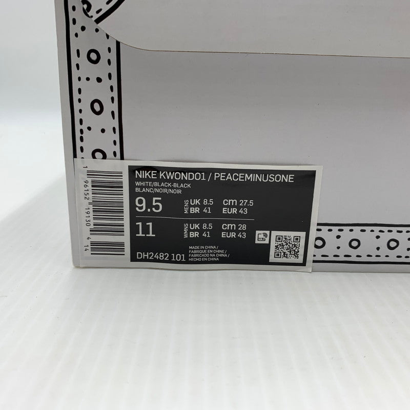 【中古品】【メンズ】 NIKE ナイキ × PEACEMINUSONE ピースマイナスワン 別注 コラボ KWONDO1 DH2482-101 ウォンド1 スニーカー 靴 シューズ 160-260917-ko-05-teih サイズ：27.5cm カラー：ブラック 万代Net店