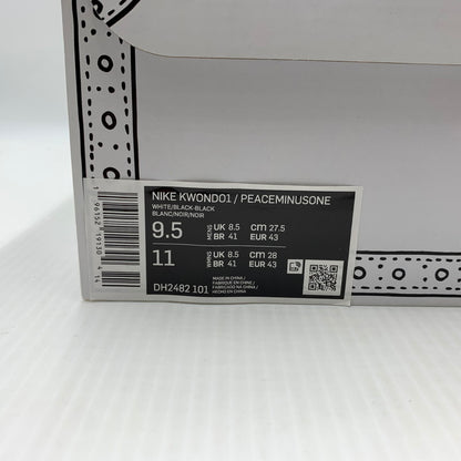 【中古品】【メンズ】 NIKE ナイキ × PEACEMINUSONE ピースマイナスワン 別注 コラボ KWONDO1 DH2482-101 ウォンド1 スニーカー 靴 シューズ 160-260917-ko-05-teih サイズ：27.5cm カラー：ブラック 万代Net店