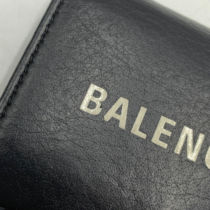 【中古品】【メンズ】 BALENCIAGA バレンシアガ MINI WALLET 551921 ミニ ウォレット　財布 3つ折り財布 181-260310-ko-18-tei カラー：ブラック 万代Net店