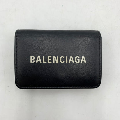 【中古品】【メンズ】 BALENCIAGA バレンシアガ MINI WALLET 551921 ミニ ウォレット　財布 3つ折り財布 181-260310-ko-18-tei カラー：ブラック 万代Net店