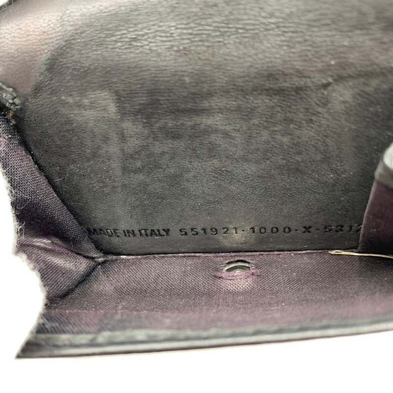 【中古品】【メンズ】 BALENCIAGA バレンシアガ MINI WALLET 551921 ミニ ウォレット　財布 3つ折り財布 181-260310-ko-18-tei カラー：ブラック 万代Net店