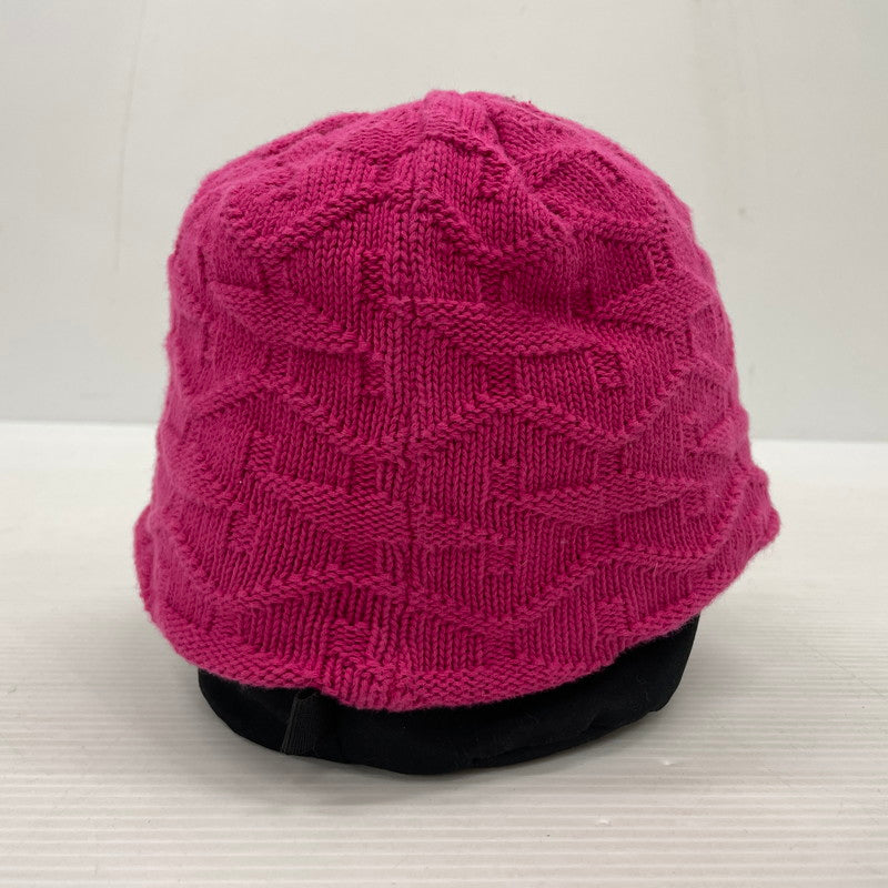 【中古品】【メンズ】 STUSSY ステューシー STRAND SKULL CAP 1321116 ストランド スカルキャップ 帽子 ニット帽 ビーニー 185-261014-yo-35-teih サイズ：F カラー：ピンク 万代Net店