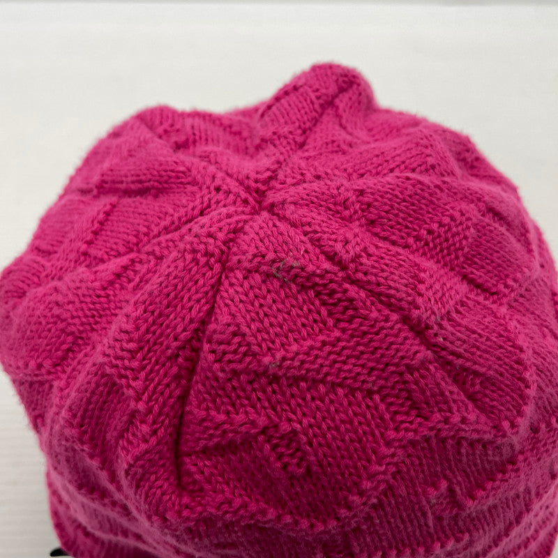 【中古品】【メンズ】 STUSSY ステューシー STRAND SKULL CAP 1321116 ストランド スカルキャップ 帽子 ニット帽 ビーニー 185-261014-yo-35-teih サイズ：F カラー：ピンク 万代Net店