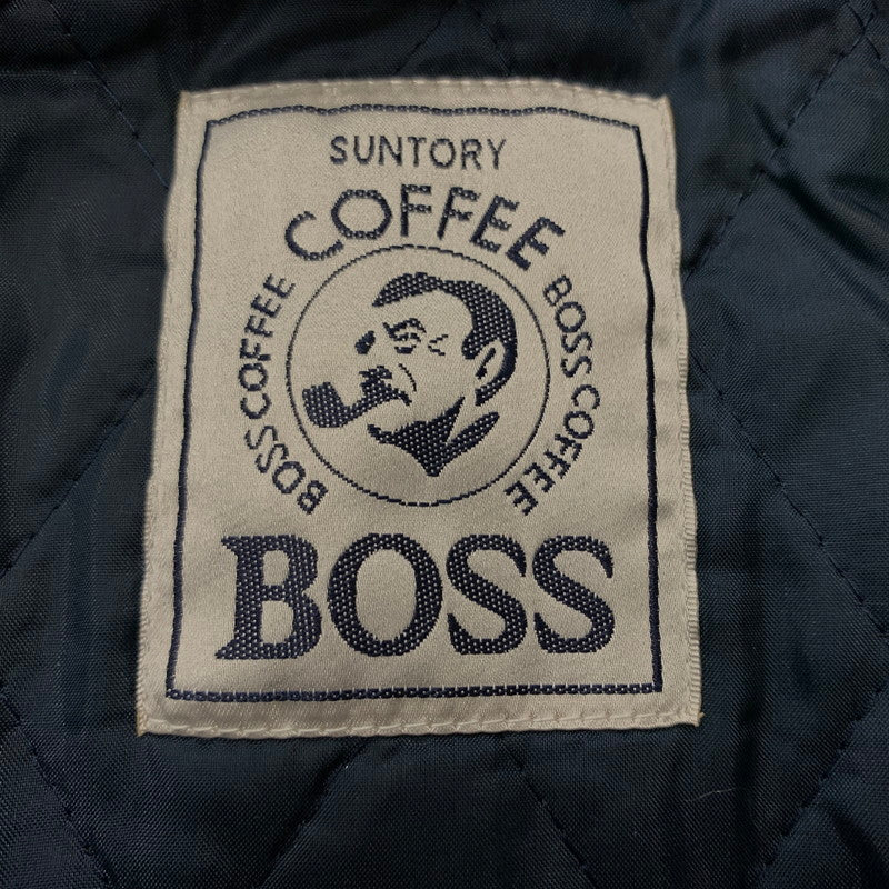 【中古品】【メンズ】 BOSS ボス NYLON FUR JACKET ナイロン ファー ジャケット ライトアウター 145-260306-ko-05-tei サイズ：不明 カラー：ネイビー 万代Net店