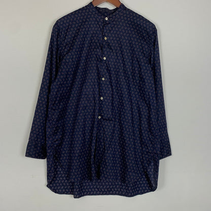【メンズ】 KAPTAIN SUNSHINE キャプテンサンシャイン COTTON KNIT SKIPPER SHIRT KS9FSH08 140-260304-ko-07-tei サイズ：O カラー：総柄 万代Net店