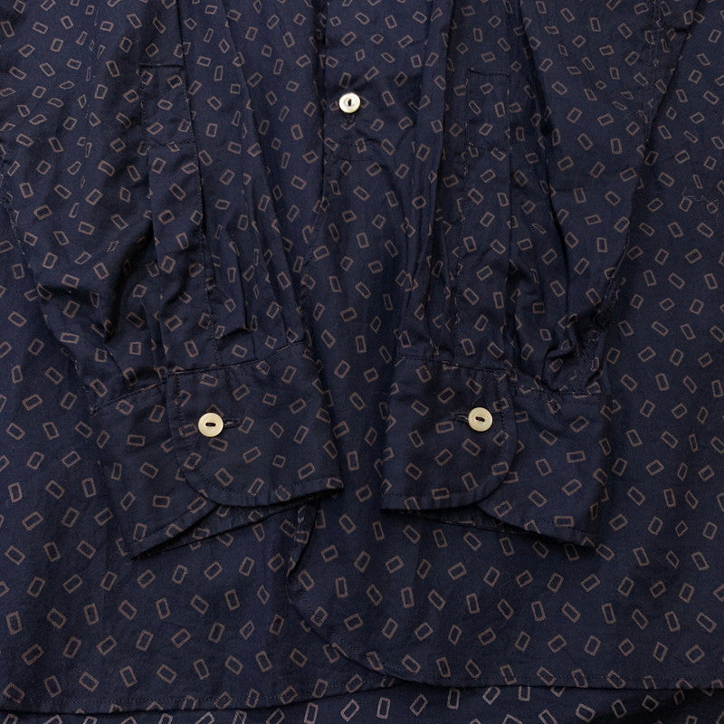 【メンズ】 KAPTAIN SUNSHINE キャプテンサンシャイン COTTON KNIT SKIPPER SHIRT KS9FSH08 140-260304-ko-07-tei サイズ：O カラー：総柄 万代Net店