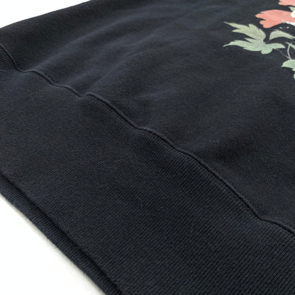 【中古品】【メンズ】 WILDSIDE ワイルドサイド × HYSTERIC GLAMOUR ヒステリックグラマー 別注 コラボ PEONY PUNK HOODIE SE-T23-033 ピオニー パンク フーディ トップス プルオーバーパーカー 140-260304-ko-08-fuzh サイズ：3 カラー：ブラック 万代Net店