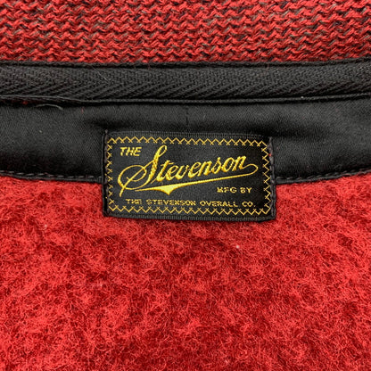【中古品】【メンズ】 Stevenson Overall Co. スティーブンソンオーバーオール BROWN’S BEACH JACKET ブラウンズ ビーチ ジャケット ライトアウター レールウェイジャケット 145-260306-ko-03-tei サイズ：38 カラー：バーガンディー 万代Net店
