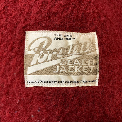 【中古品】【メンズ】 Stevenson Overall Co. スティーブンソンオーバーオール BROWN’S BEACH JACKET ブラウンズ ビーチ ジャケット ライトアウター レールウェイジャケット 145-260306-ko-03-tei サイズ：38 カラー：バーガンディー 万代Net店