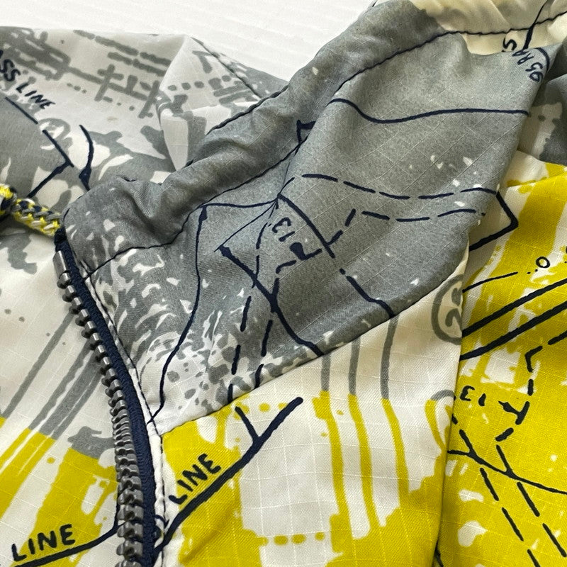 【現状渡し品】【メンズ】 NIKE ナイキ 90's HALF ZIP NYLON JACKET H40408YNG 90年代 ハーフ ジップ ナイロン ジャケット アウター 148-260801-sa-03-tei サイズ：S カラー：総柄 万代Net店