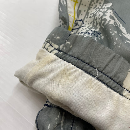 【現状渡し品】【メンズ】 NIKE ナイキ 90's HALF ZIP NYLON JACKET H40408YNG 90年代 ハーフ ジップ ナイロン ジャケット アウター 148-260801-sa-03-tei サイズ：S カラー：総柄 万代Net店