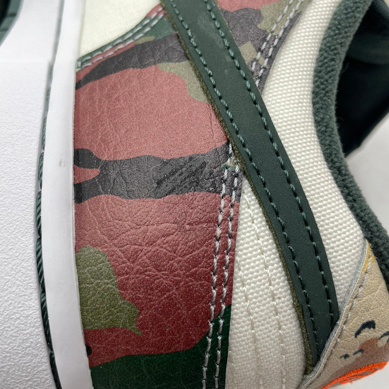 【中古品】【メンズ】 NIKE ナイキ DUNK LOW "SAIL MULTI CAMO" DH0957-100 ダンク ロー セイル マルチ カモ スニーカー 靴 シューズ 160-260905-yo-02-teih サイズ：27cm カラー：カモ柄 万代Net店