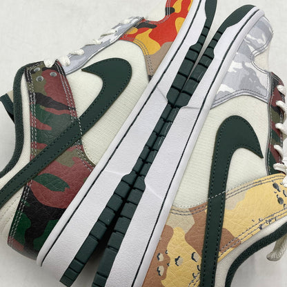 【中古品】【メンズ】 NIKE ナイキ DUNK LOW "SAIL MULTI CAMO" DH0957-100 ダンク ロー セイル マルチ カモ スニーカー 靴 シューズ 160-260905-yo-02-teih サイズ：27cm カラー：カモ柄 万代Net店