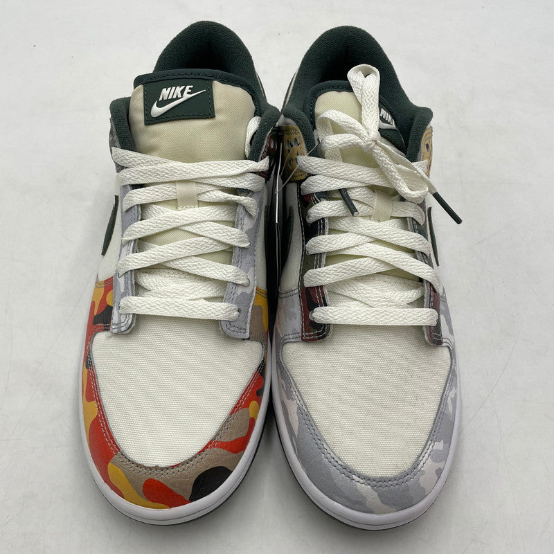 【中古品】【メンズ】 NIKE ナイキ DUNK LOW "SAIL MULTI CAMO" DH0957-100 ダンク ロー セイル マルチ カモ スニーカー 靴 シューズ 160-260905-yo-02-teih サイズ：27cm カラー：カモ柄 万代Net店