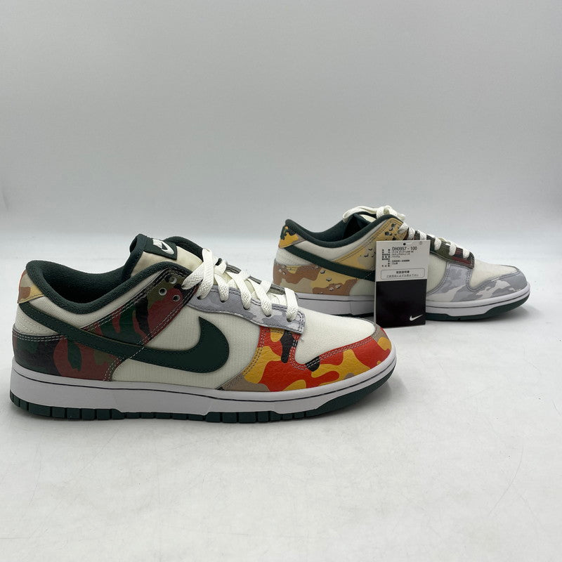 【中古品】【メンズ】 NIKE ナイキ DUNK LOW "SAIL MULTI CAMO" DH0957-100 ダンク ロー セイル マルチ カモ スニーカー 靴 シューズ 160-260905-yo-02-teih サイズ：27cm カラー：カモ柄 万代Net店
