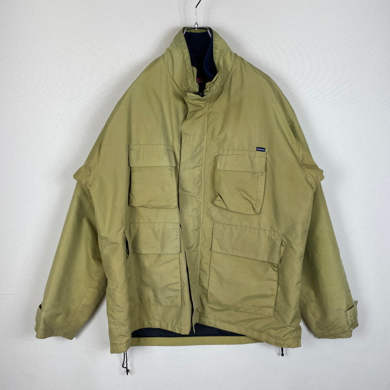 【ジャンク品】【メンズ】 Supreme シュプリーム 90's M-65 FIELD JACKET 90年代 M-65 フィールド ジャケット アウター 149-260306-ks-18-tei サイズ：L カラー：ベージュ 万代Net店