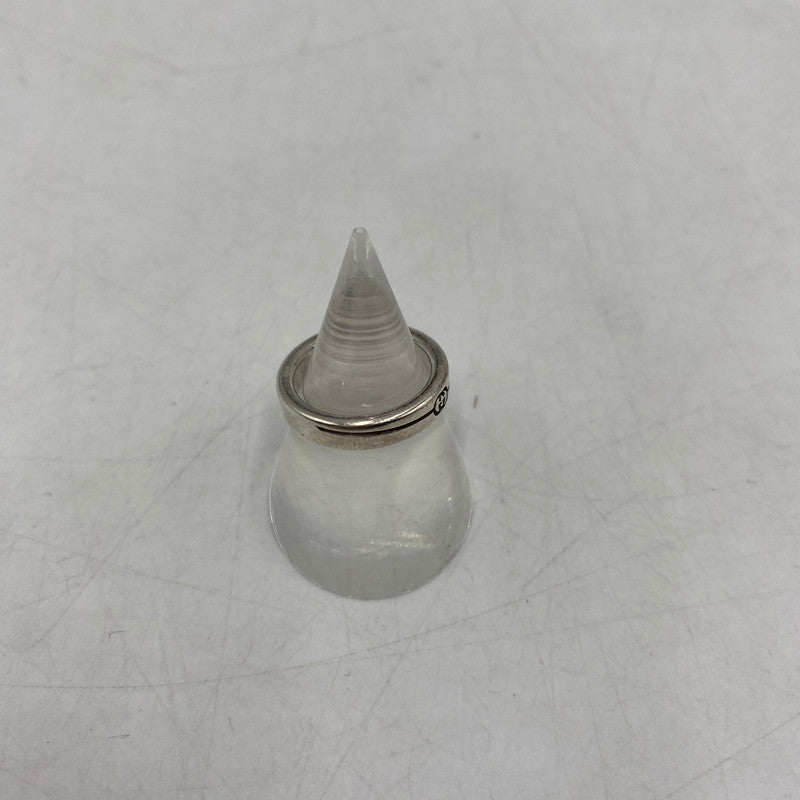 【中古品】【レディース】 GUCCI グッチ インターロッキングG ダイアゴナル リング 指輪 スリムリング 182-260316-ks-24-tei カラー：シルバー 7号 万代Net店