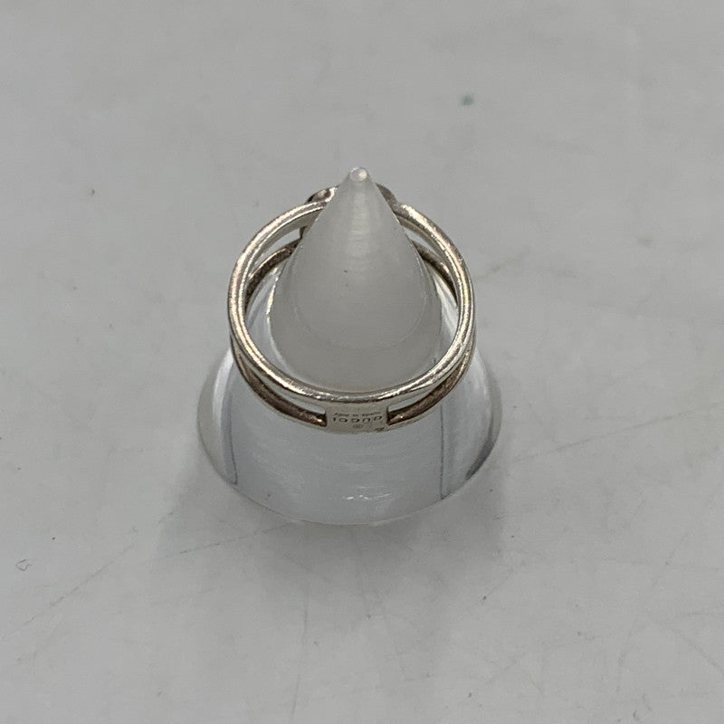 【中古品】【レディース】 GUCCI グッチ GG インターロッキングGリング アクセサリー 指輪 182-260310-ko-27-tei カラー：シルバー 7号 万代Net店