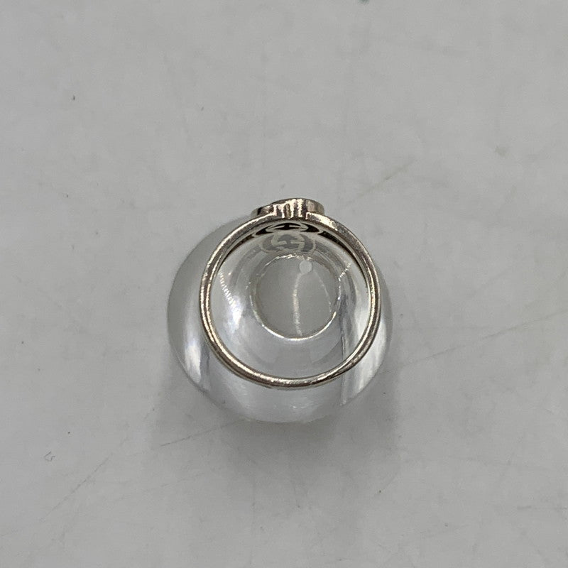 【中古品】【レディース】 GUCCI グッチ GG インターロッキングGリング アクセサリー 指輪 182-260310-ko-27-tei カラー：シルバー 7号 万代Net店