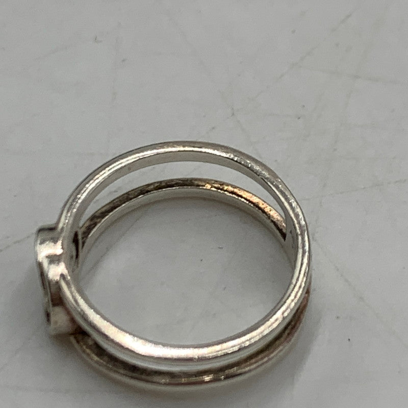 【中古品】【レディース】 GUCCI グッチ GG インターロッキングGリング アクセサリー 指輪 182-260310-ko-27-tei カラー：シルバー 7号 万代Net店