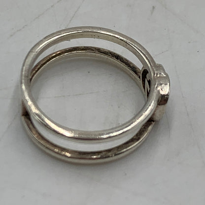 【中古品】【レディース】 GUCCI グッチ GG インターロッキングGリング アクセサリー 指輪 182-260310-ko-27-tei カラー：シルバー 7号 万代Net店