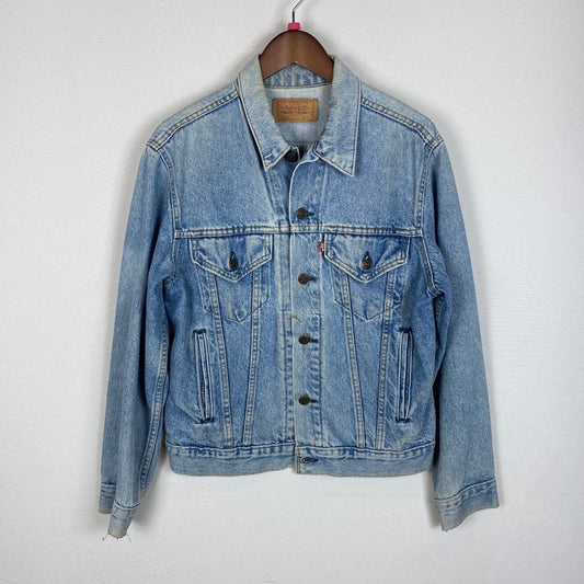 【現状渡し品】【メンズ】 Levi's リーバイス 3rd TYPE DENIM JACKET 70506-0217 サードタイプ デニムジャケット ライトアウター ボタン裏刻印 527 USA製 156-260306-ks-09-tei サイズ：40 カラー：インディゴ 万代Net店