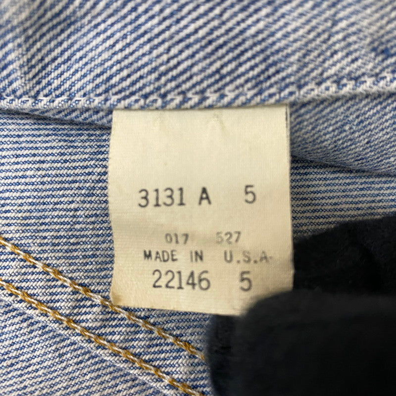 【現状渡し品】【メンズ】 Levi's リーバイス 3rd TYPE DENIM JACKET 70506-0217 サードタイプ デニムジャケット ライトアウター ボタン裏刻印 527 USA製 156-260306-ks-09-tei サイズ：40 カラー：インディゴ 万代Net店