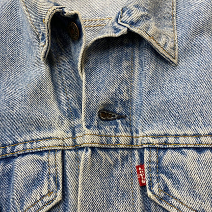 【現状渡し品】【メンズ】 Levi's リーバイス 3rd TYPE DENIM JACKET 70506-0217 サードタイプ デニムジャケット ライトアウター ボタン裏刻印 527 USA製 156-260306-ks-09-tei サイズ：40 カラー：インディゴ 万代Net店