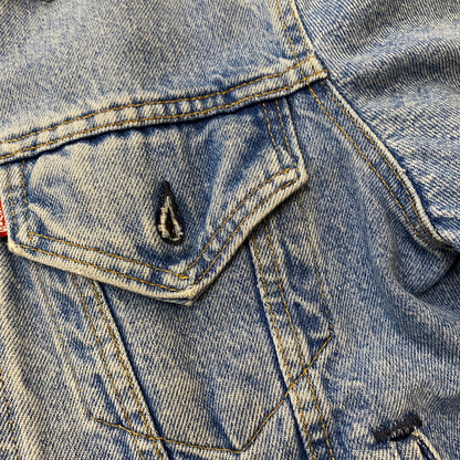 【現状渡し品】【メンズ】 Levi's リーバイス 3rd TYPE DENIM JACKET 70506-0217 サードタイプ デニムジャケット ライトアウター ボタン裏刻印 527 USA製 156-260306-ks-09-tei サイズ：40 カラー：インディゴ 万代Net店