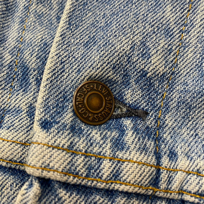 【現状渡し品】【メンズ】 Levi's リーバイス 3rd TYPE DENIM JACKET 70506-0217 サードタイプ デニムジャケット ライトアウター ボタン裏刻印 527 USA製 156-260306-ks-09-tei サイズ：40 カラー：インディゴ 万代Net店