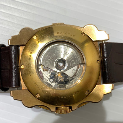 【中古品】【メンズ】 HAMILTON ハミルトン KHAKI BELOW ZERO AUTO H786460 カーキ ビロウ ゼロ クロノグラフ デイデイト 腕時計 自動巻き 197-260310-ko-28-tei カラー：ブラック 万代Net店