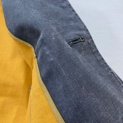 【現状渡し品】【メンズ】 TORNADO MART トルネードマート RIPSTOP COVERALL TBL-1504 リップストップ カバーオール ライトアウター デニムジャケット 147-260306-ks-04-tei サイズ：M カラー：ブラック 万代Net店