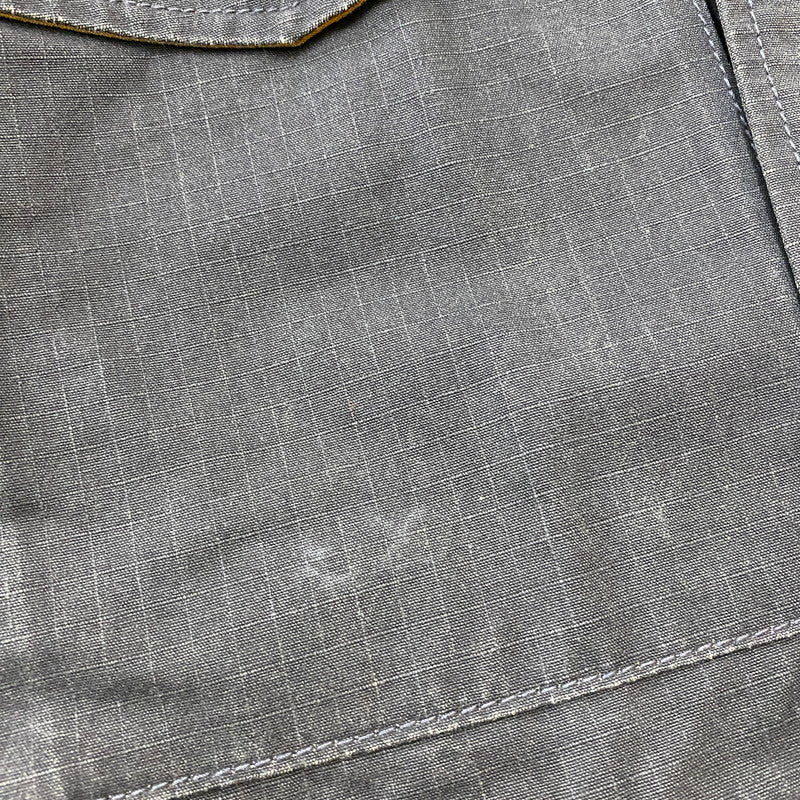 【現状渡し品】【メンズ】 TORNADO MART トルネードマート RIPSTOP COVERALL TBL-1504 リップストップ カバーオール ライトアウター デニムジャケット 147-260306-ks-04-tei サイズ：M カラー：ブラック 万代Net店