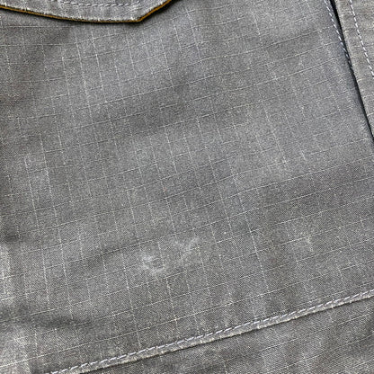 【現状渡し品】【メンズ】 TORNADO MART トルネードマート RIPSTOP COVERALL TBL-1504 リップストップ カバーオール ライトアウター デニムジャケット 147-260306-ks-04-tei サイズ：M カラー：ブラック 万代Net店