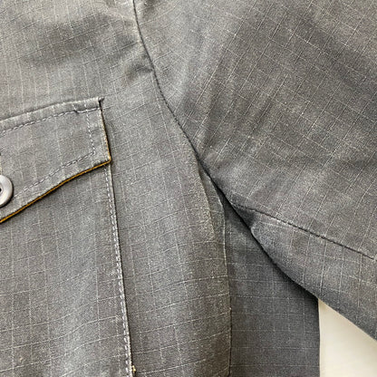 【現状渡し品】【メンズ】 TORNADO MART トルネードマート RIPSTOP COVERALL TBL-1504 リップストップ カバーオール ライトアウター デニムジャケット 147-260306-ks-04-tei サイズ：M カラー：ブラック 万代Net店