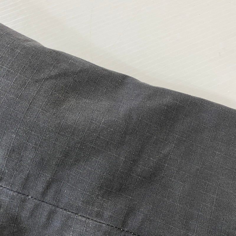 【現状渡し品】【メンズ】 TORNADO MART トルネードマート RIPSTOP COVERALL TBL-1504 リップストップ カバーオール ライトアウター デニムジャケット 147-260306-ks-04-tei サイズ：M カラー：ブラック 万代Net店