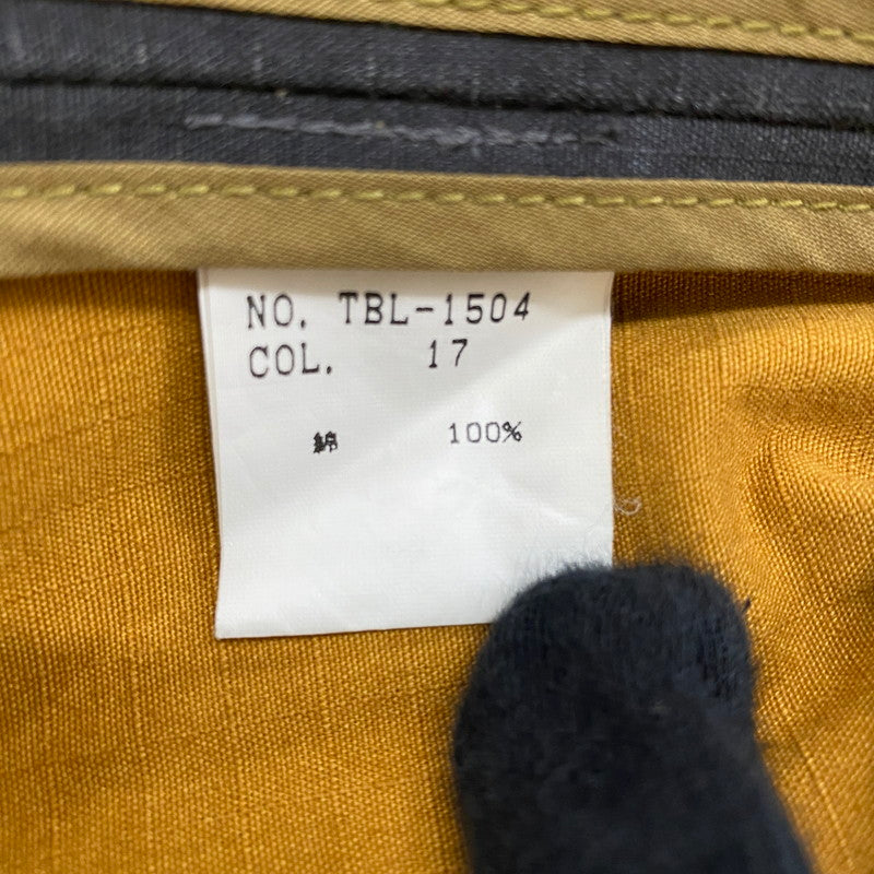 【現状渡し品】【メンズ】 TORNADO MART トルネードマート RIPSTOP COVERALL TBL-1504 リップストップ カバーオール ライトアウター デニムジャケット 147-260306-ks-04-tei サイズ：M カラー：ブラック 万代Net店