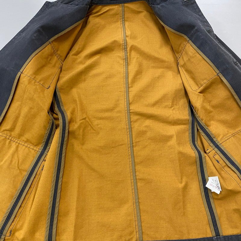【現状渡し品】【メンズ】 TORNADO MART トルネードマート RIPSTOP COVERALL TBL-1504 リップストップ カバーオール ライトアウター デニムジャケット 147-260306-ks-04-tei サイズ：M カラー：ブラック 万代Net店