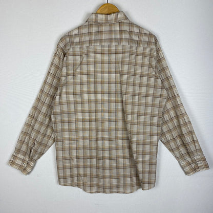 【中古品】【メンズ】 BELLCRAFT ベルクラフト 70～80's L/S SHIRT VINTAGE 70～80年代 ロングスリーブ シャツ ヴィンテージ 長袖 トップス 145-260306-ks-10-tei サイズ：M カラー：CHECK 万代Net店